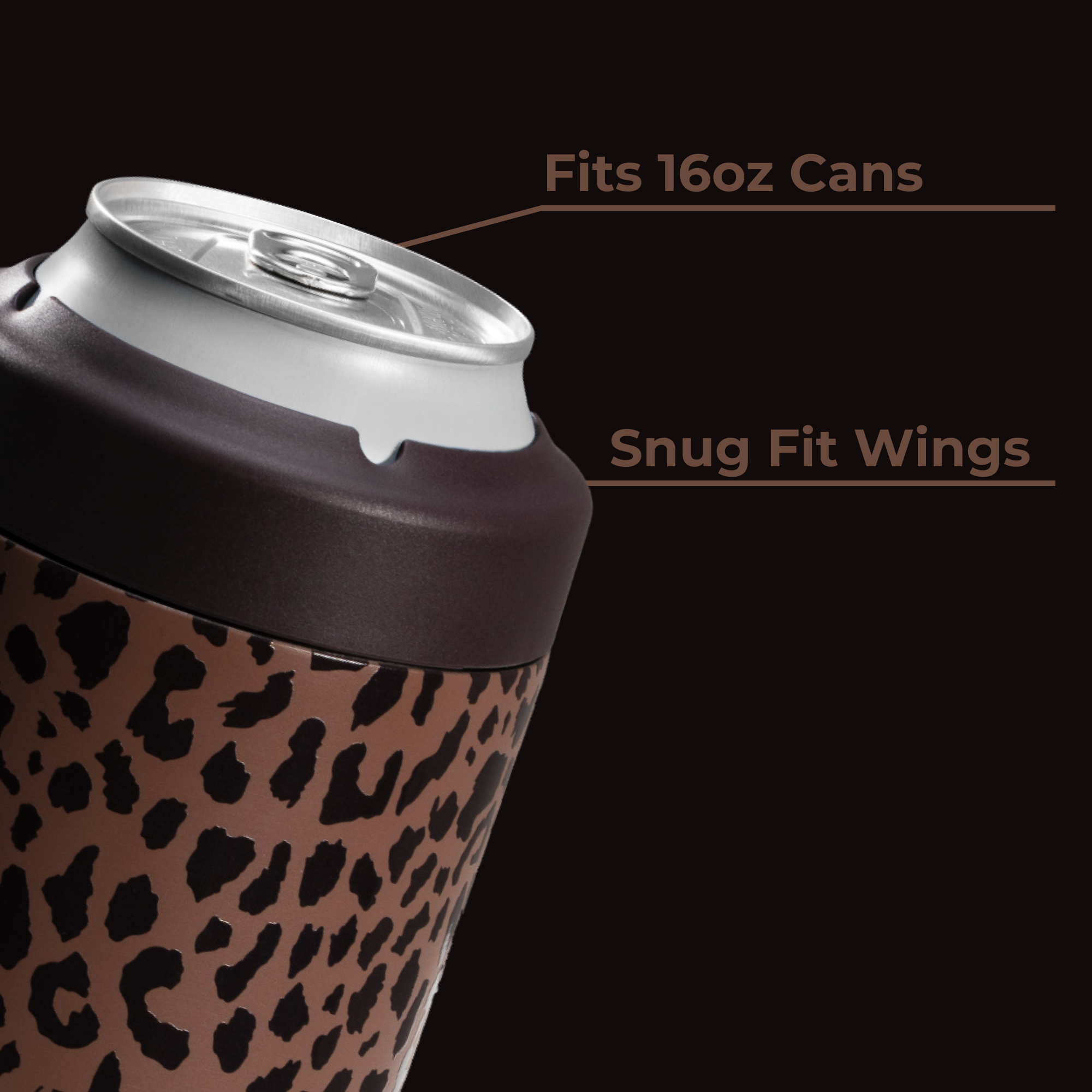 Brown Leopard - Sip Ready Daily