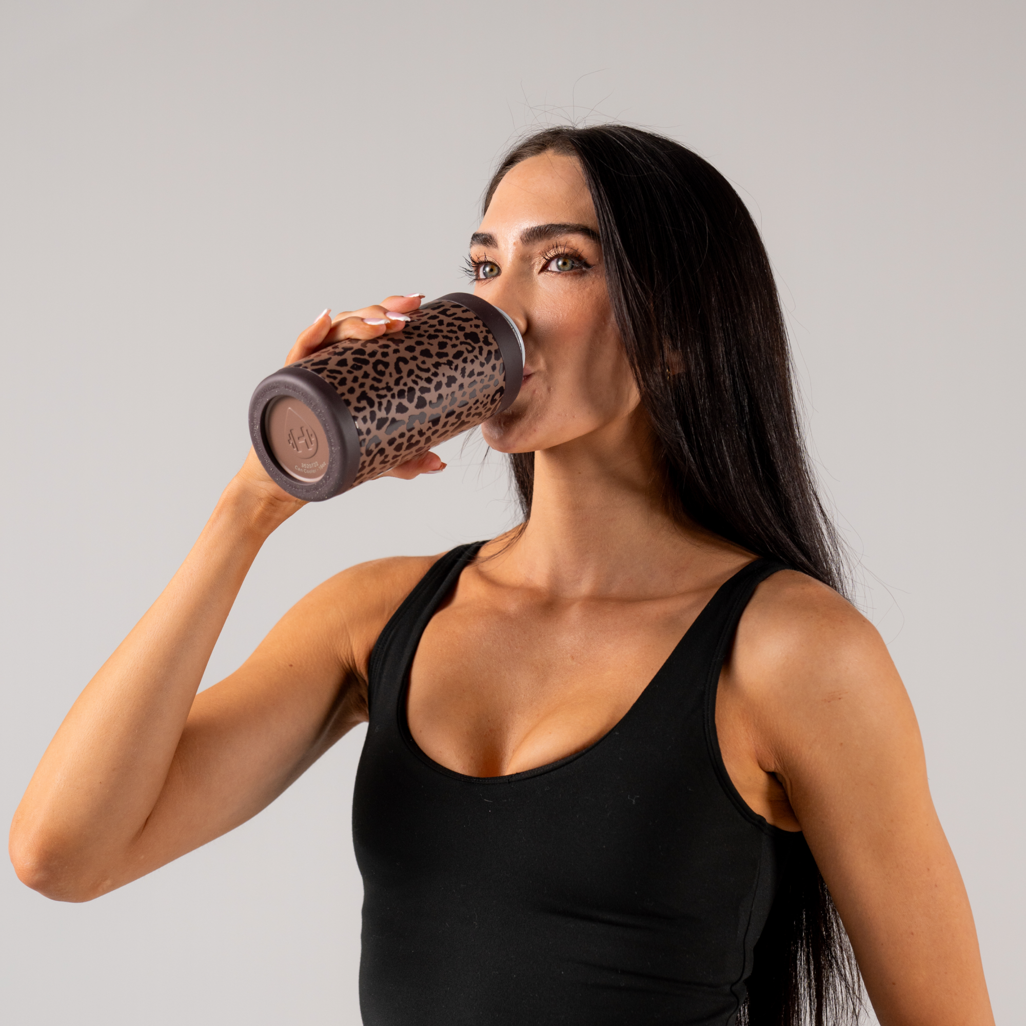 Brown Leopard - Sip Ready Daily