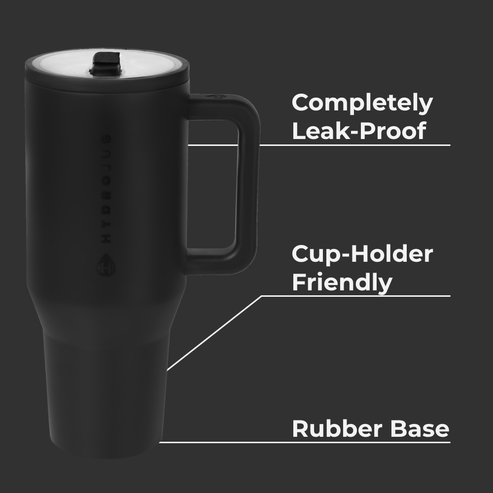 Black - Hydrate With HydroJug