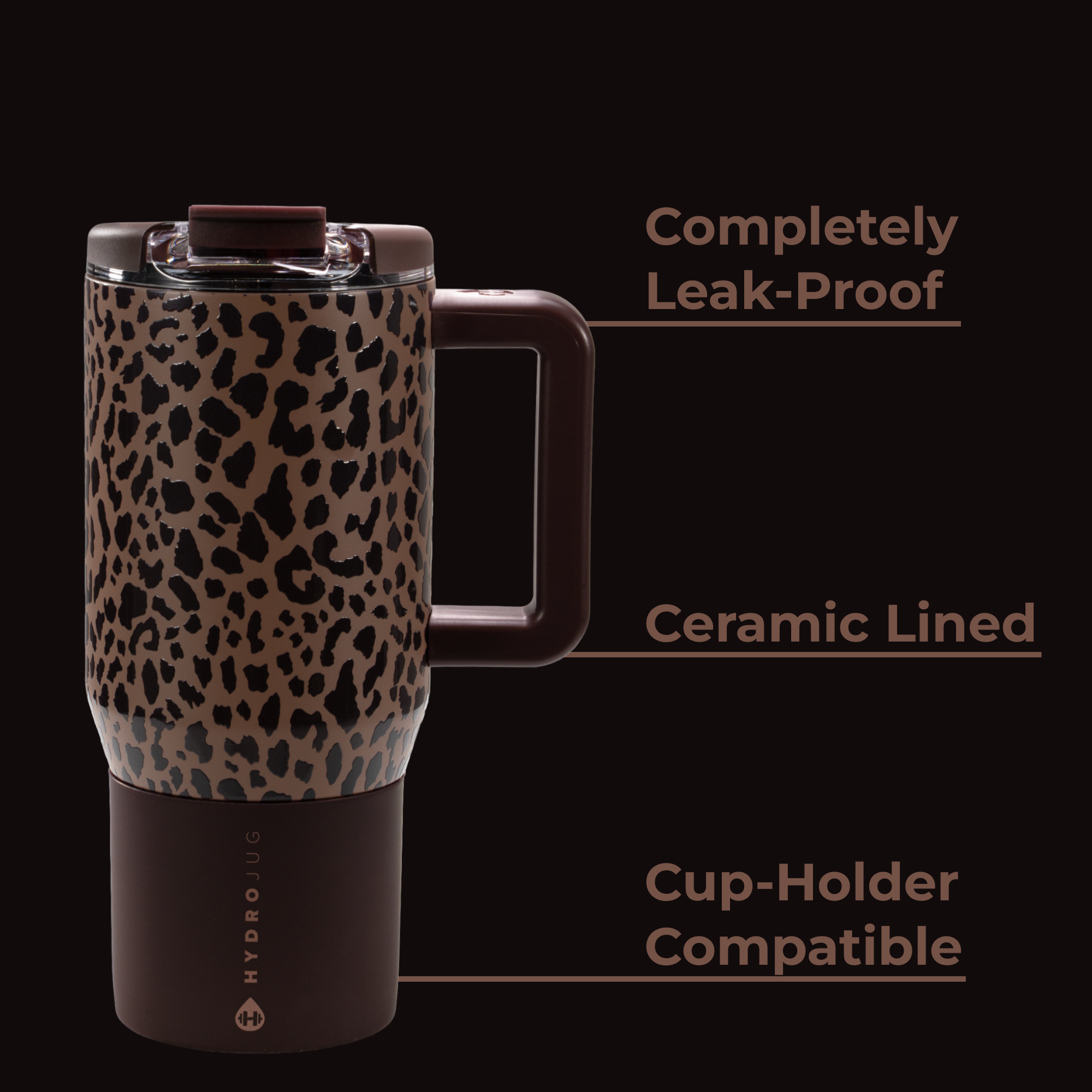 Brown Leopard - Jug for Errands