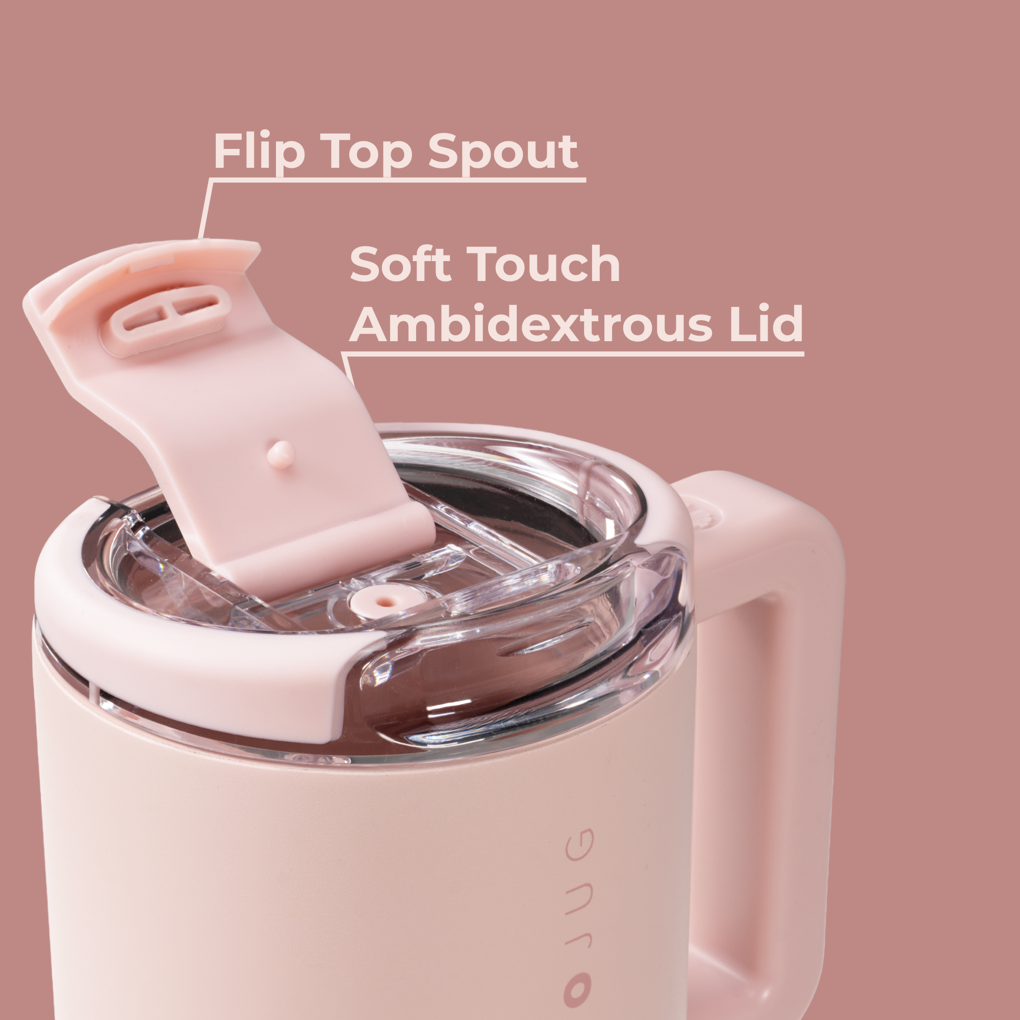 Dusty Rose - Sip. Refill. Go.