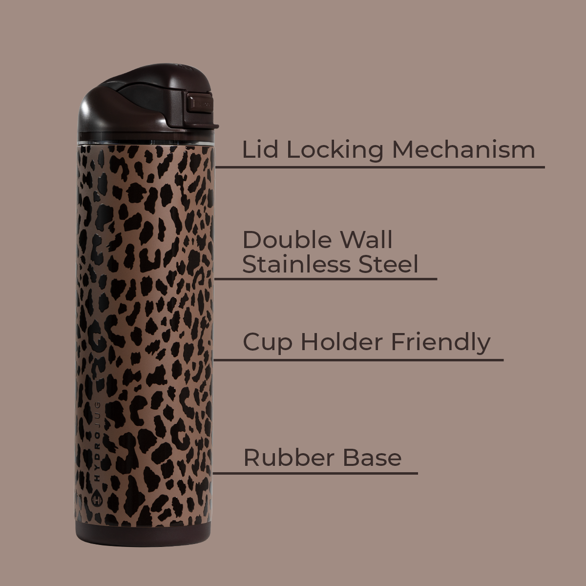 Brown Leopard - Keep Water Close