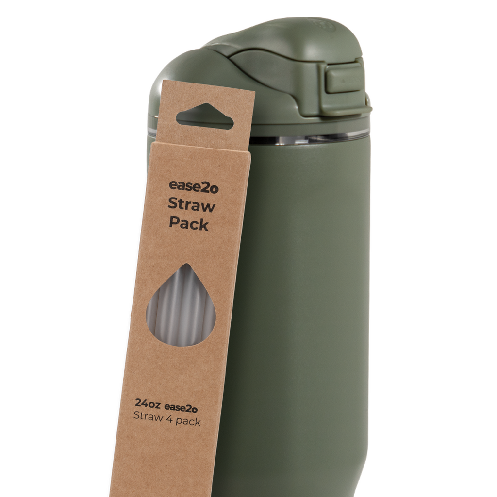 Ease2o Straws 4 Pack 40oz - Water for Movement