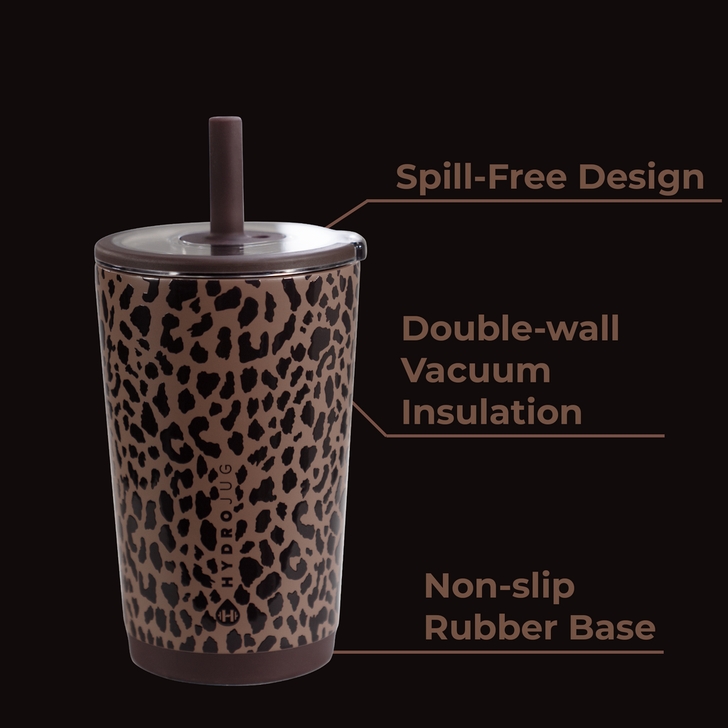 Brown Leopard - Drink With HydroJug