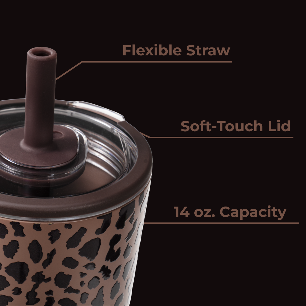 Brown Leopard - Drink With HydroJug