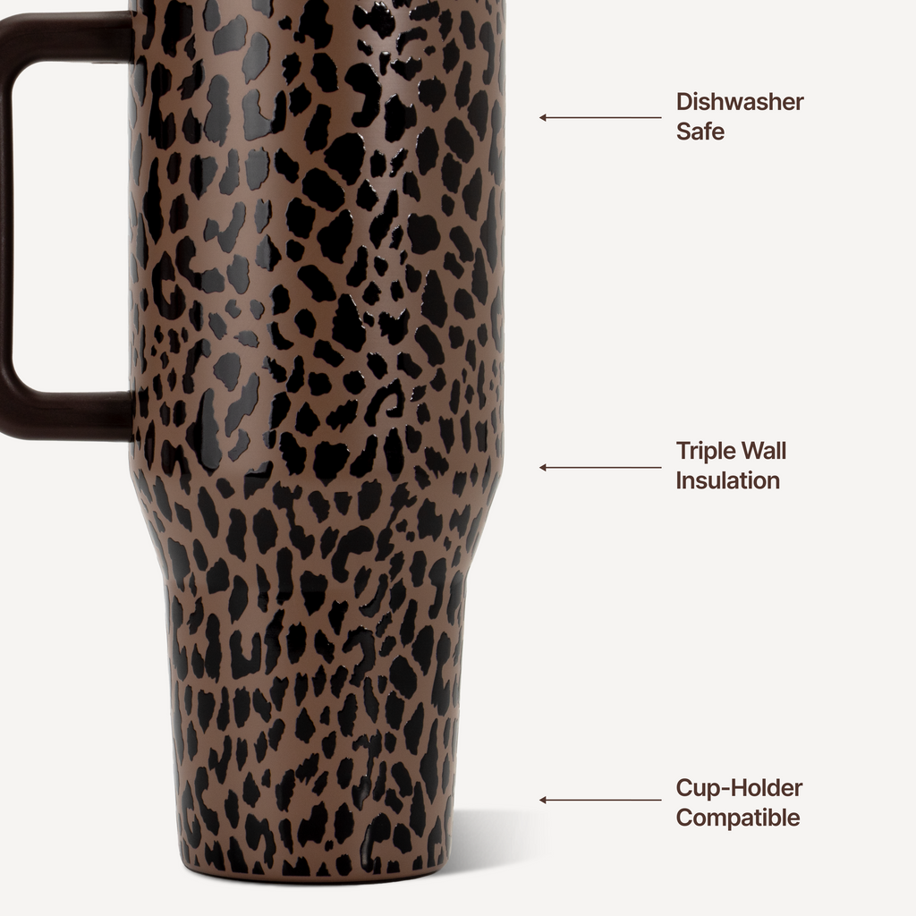 Brown Leopard - Water in Hand