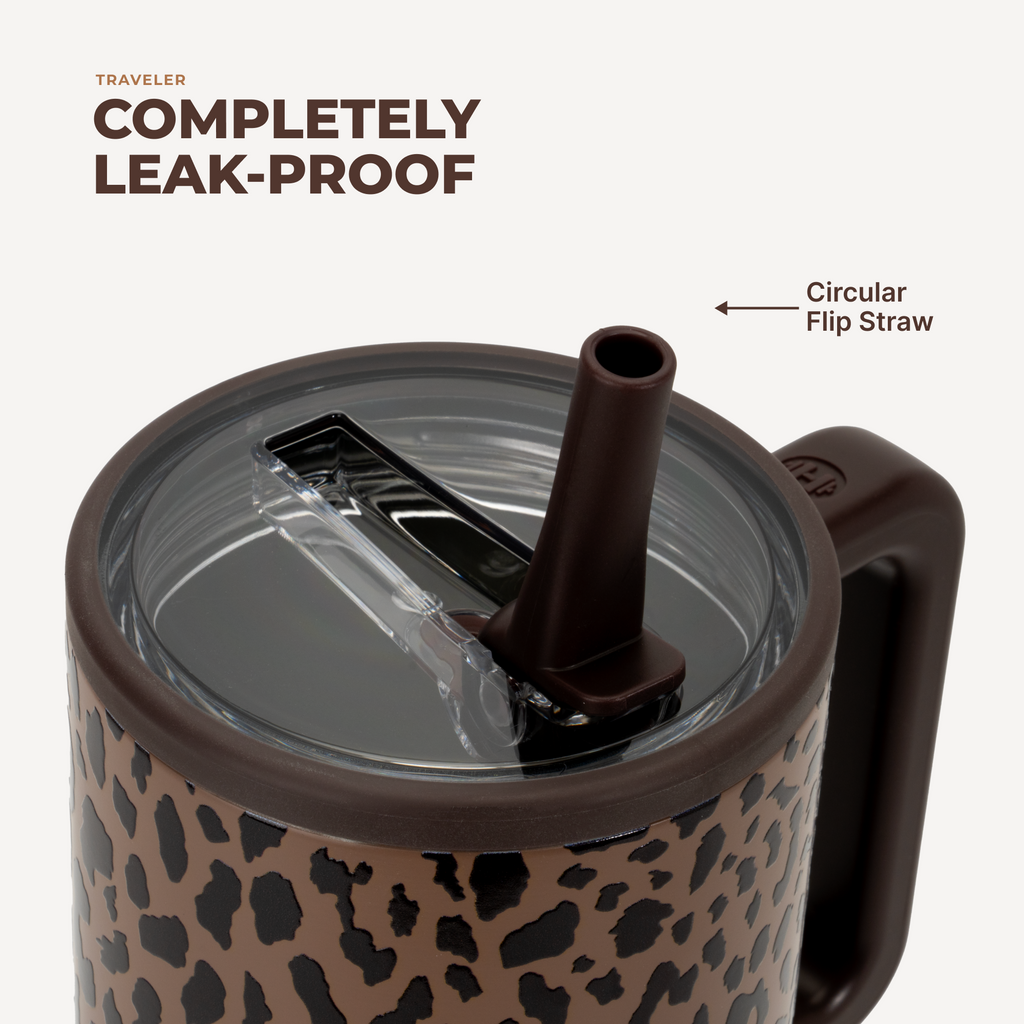 Brown Leopard - Sip Daily