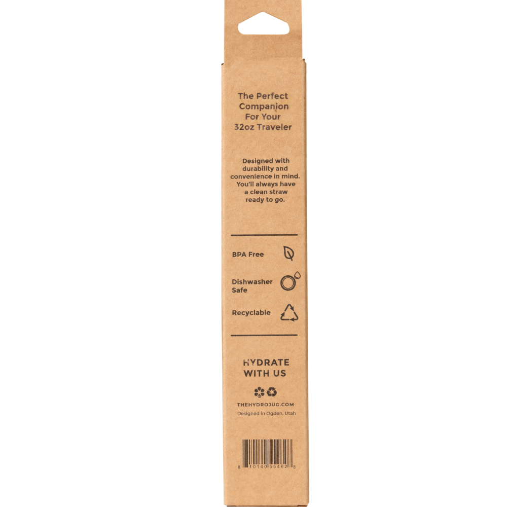 32oz Traveler Straws - Made for Busy Days